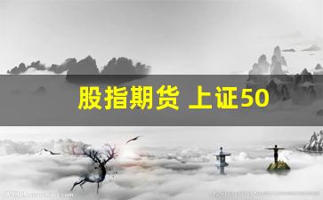 股指期货 上证50(股指期货上证50手续费)_https://www.xzdzcjx.com_创业板_第1张